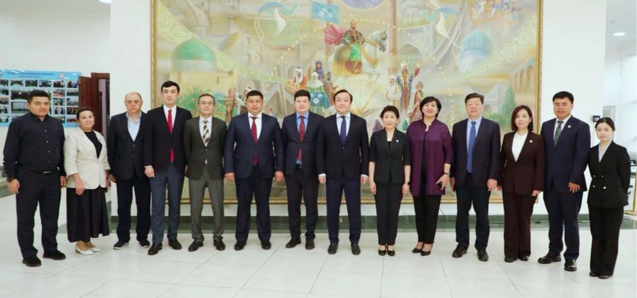 我校代表团成功访问乌兹别克斯坦